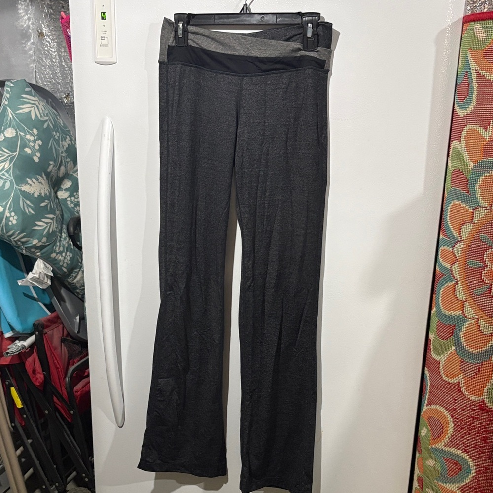 lululemon athletica Black Boot-Cut Lounge Jumpsuit Pants
